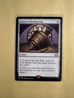 MTG Sensei's Divining Top 2X2 314/331 R NM Regular - Image 2