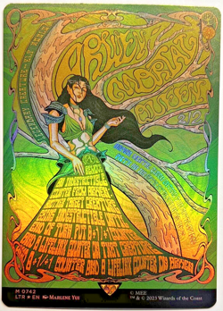 Arwen, Mortal Queen (Borderless Poster) | UB: the Lord of the Rings Foil M/NM - Image 1