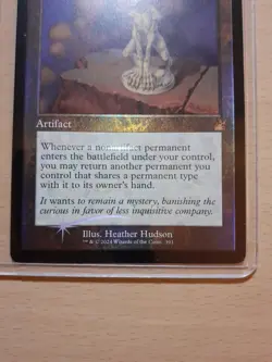 Cloudstone Curio Foil Retro Art Mythic, Ravnica Remastered #391, MTG Magic - Image 2