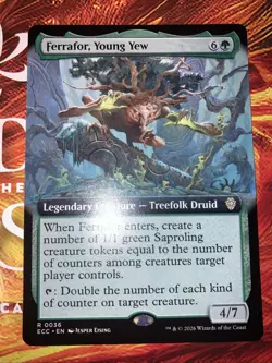 Ferrafor, Young Yew (Extended Art) Commander: Lorwyn Eclipsed Regular - Image 1