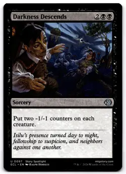 Darkness Descends U Lorwyn Eclipsed 97 ECL - Image 1