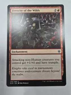 Ferocity of the Wilds Throne of Eldraine Regular Magic The Gathering Mtg Nm - Image 1