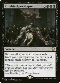 Zombie Apocalypse - The List - The List #131 MTG Magic The Gathering - Image 1