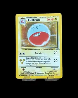 Pokemon TCG: 1999 Jungle Unlimited Electrode 2/64 Holo Rare LP - Image 1