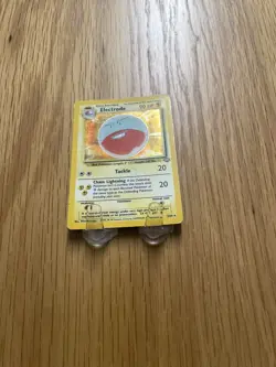Pokemon TCG: 1999 Jungle Unlimited Electrode 2/64 Holo Rare LP - Image 5