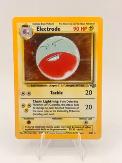 Pokemon Vintage Holo Electrode 2/64 Jungle WotC 1999-LP - Image 1