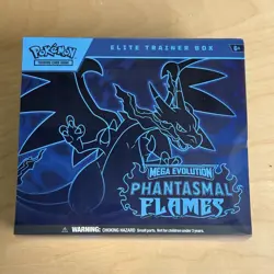 Pokemon Phantasmal Flames (ME02) Elite Trainer Box ETB Factory Sealed - Image 1