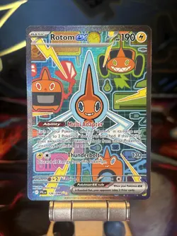Rotom Ex 126/094 Secret Illustration Rare Phantasmal Flames Pokemon TCG - MINT - Image 1