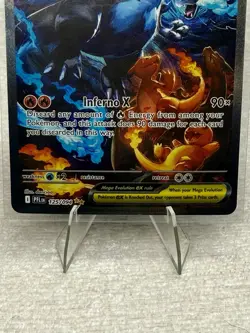 Mega Charizard X ex 125/094 | PFL EN Phantasmal Flames | Pokemon Card TCG - Image 4