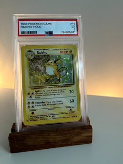 Raichu Holo #14 - Pokemon TCG - PSA 5 VG-EX - Vintage Base Set - Image 1