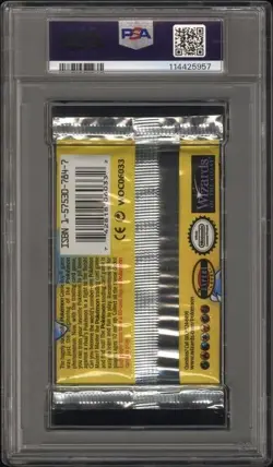 💎SEQUENTIAL 1999 Pokemon PSA 10 Base Set Booster Pack Blastoise Thin Font💎3/3 - Image 2