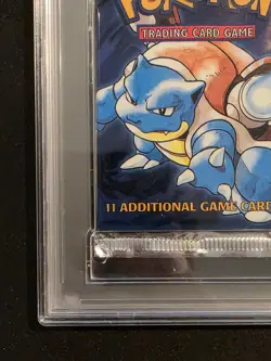 💎SEQUENTIAL 1999 Pokemon PSA 10 Base Set Booster Pack Blastoise Thin Font💎3/3 - Image 5