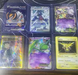 Pokemon EX & Holo Card Lot - Iron Boulder, Garchomp, Mewtwo, Gallade - 6 Cards - Image 1
