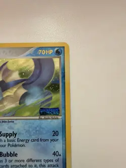 Pokemon Vaporeon EX TCG Holo Card Unseen Forces 19/115 Rare Stamped - Image 3