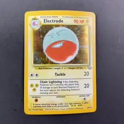 Pokemon Card Electrode 2/64 Jungle Holo Rare Vintage - Image 2