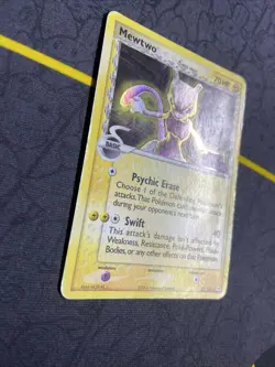 Mewtwo Delta Species 24/110 Reverse HOLO EX Holon Phantoms Stamped Pokemon Hp - Image 3