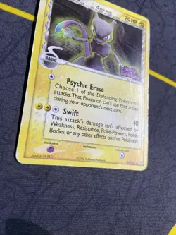 Mewtwo Delta Species 24/110 Reverse HOLO EX Holon Phantoms Stamped Pokemon Hp - Image 4
