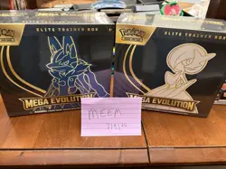 LOT 2 Mega Evolutions Pokemon Center ETB Elite Trainer Box NEW Factory Sealed - Image 1