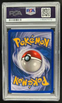 2002 Pokemon Legendary Collection Dark Dragonite Reverse Holo #5/110 PSA 8 - Image 2