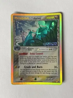 ✨Metagross Reverse Holo✨ 11/113 EX Delta Species 2005 Stamped Pokemon TCG - Image 1