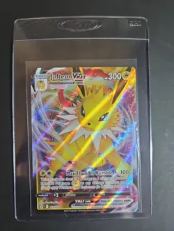 Jolteon VMAX 051/203 Evolving Skies Full Art Ultra Rare Pokemon Card TCG - Image 3