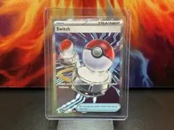 2025 Pokemon TCG Switch 123/94 PFL Full Art Ultra Rare NM Pack Fresh 🐦‍🔥 - Image 1