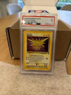 pokemon cards lot vintage bulk Psa Graded 5-8 Including All 3 Legendary Birds - Image 1