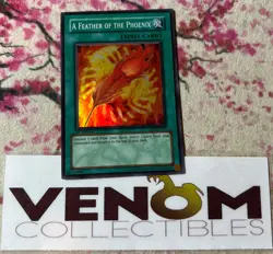 1x (MP) - A Feather of the Phoenix - FET-EN037 - Super Rare - 1st Edition YuGiOh - Image 1