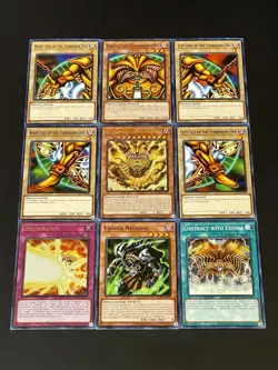 Exodia Full 5 Piece Set + Incarnate + Obliterate!!! + Necross | YuGiOh! - Image 1