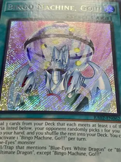 3x Bingo Machine, Go!!! | RA02-EN062 | Secret Rares | NM | 1st Ed | Yu-Gi-Oh! - Image 2