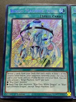 3x Bingo Machine, Go!!! | RA02-EN062 | Secret Rares | NM | 1st Ed | Yu-Gi-Oh! - Image 3