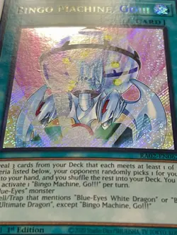 3x Bingo Machine, Go!!! | RA02-EN062 | Secret Rares | NM | 1st Ed | Yu-Gi-Oh! - Image 4