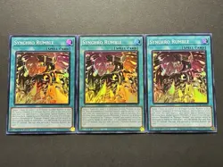 3x Synchro Rumble | AGOV-EN060 | Super Rares | LP | 1st Edition | YuGiOh! - Image 1
