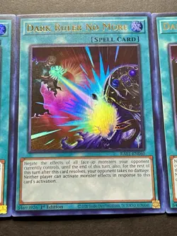 3x Dark Ruler No More | RA01-EN060 | NM | Ultra Rare | 1st Edition | YuGiOh! - Image 5
