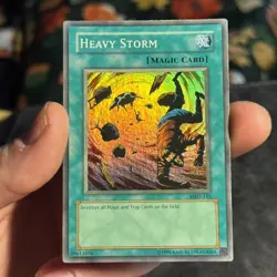 Yugioh Heavy Storm super rare MRD-142 Metal Raiders faded - Image 3