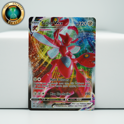 Pokemon - Scizor VMAX - 119/189 - Darkness Ablaze Sword & Shield Rare Card NM - Image 1