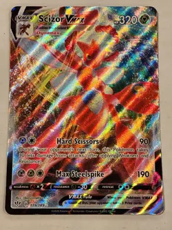 Scizor VMAX - 119/189 Ultra Rare Darkness Ablaze NM Pokemon TCG - Image 1