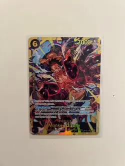 One Piece TCG Monkey.D.Luffy OP10-118 Secret Rare Royal Blood SEC English - NM - Image 1