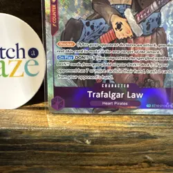 ST10-010 Trafalgar Law One Piece Card Game OP07 Treasure Rare English - Image 5