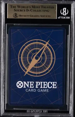 2025 ONE PIECE PROMOS JPN PREM CARD COLL P #P110 MONKEY.D.LUFFY BGS 10 - Image 2