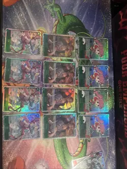 One Piece CCG Sr Card Lot Of 94 Near Mint English Ver. - Image 1