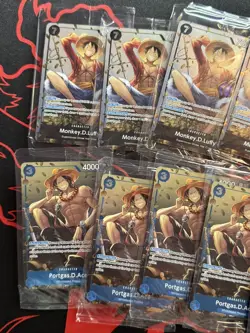 13x One Piece Tin Set Vol 2 Luffy P075 Sabo P073 Ace P074 Promos Sealed English - Image 3