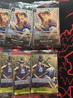 13x One Piece Tin Set Vol 2 Luffy P075 Sabo P073 Ace P074 Promos Sealed English - Image 4
