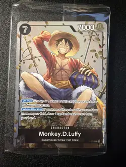 One Piece Monkey D. Luffy P-075 English Promo Tin Set Vol 2 Exclusive Sealed - Image 1