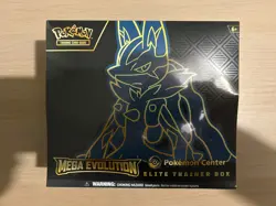 Mega Evolutions Pokemon Center ETB - Lucario - New & Sealed - Image 1