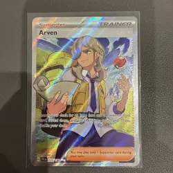Arven 235/198 - Scarlet & Violet Base - Trainer Ultra Rare - Pokemon TCG Card NM - Image 1