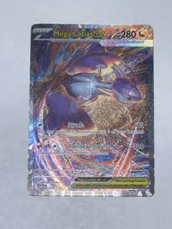 Pokemon TCG Mega Latias ex 181/132 Mega Evolution Special Illustration Rare SIR - Image 1