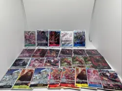 One Piece TCG Japanese Super Rare SR 25 Card Lot - Image 1