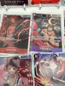 One Piece TCG Japanese Super Rare SR 25 Card Lot - Image 5