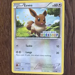 Pokemon Build A Bear Eevee Promo Euc Card - Image 2